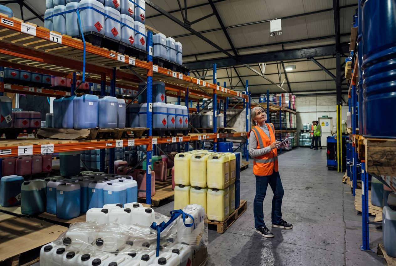 Químico e Dangerous Goods